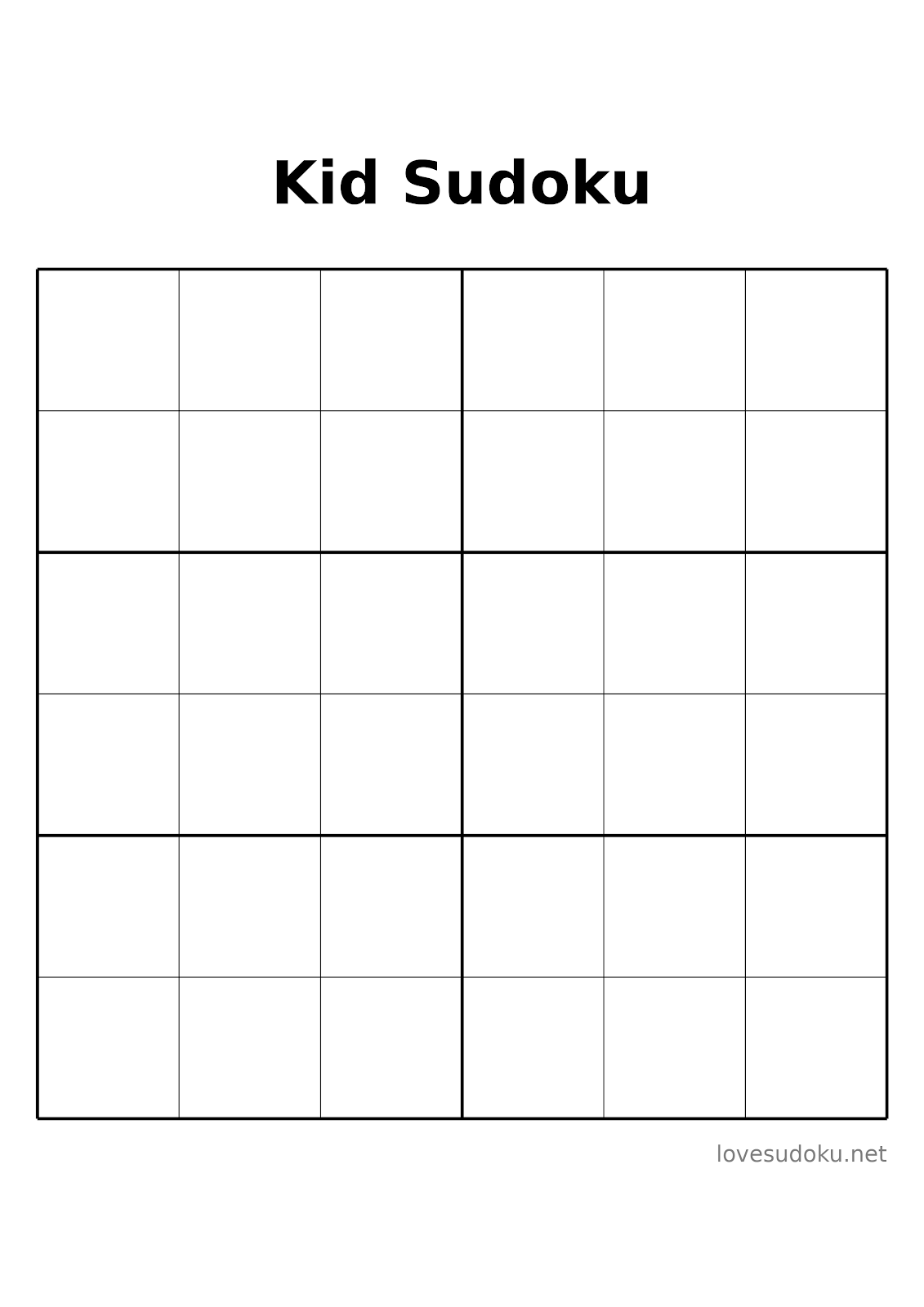 easy printable sudoku large print